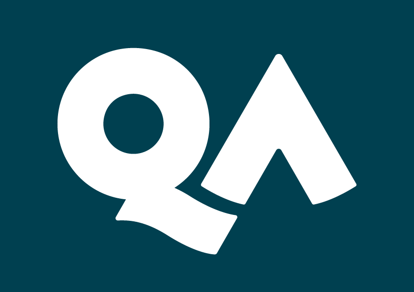 QA logo. Q A design. White QA letter. QA/Q A... - Stock Illustration  [105741943] - PIXTA