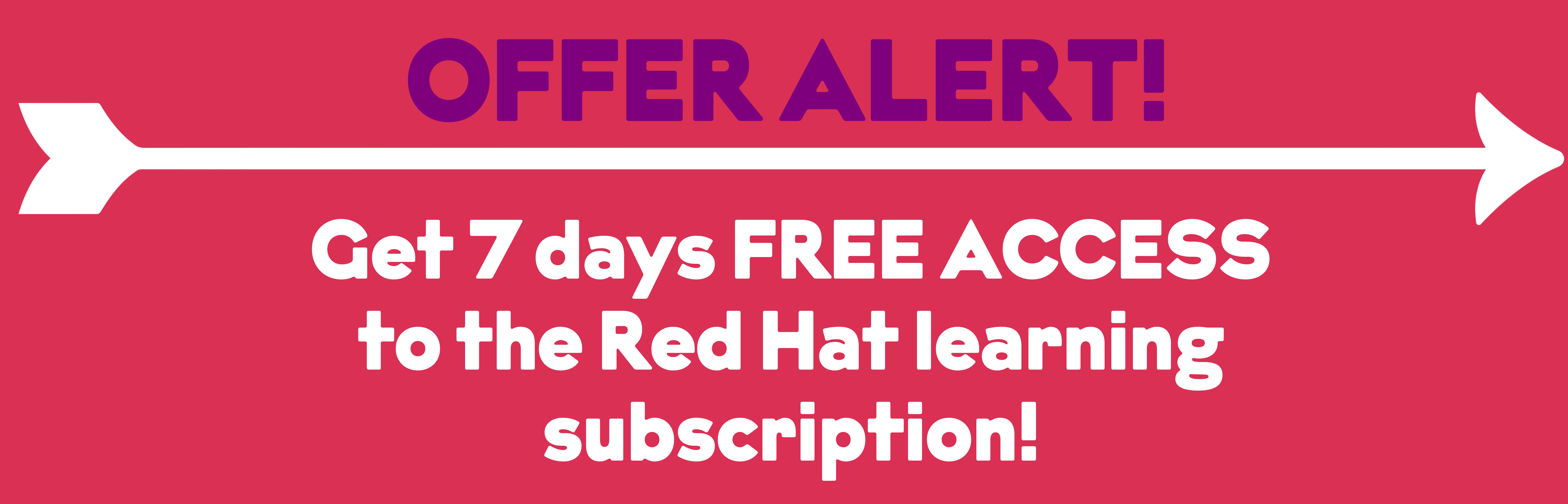 red hat learning subscription free